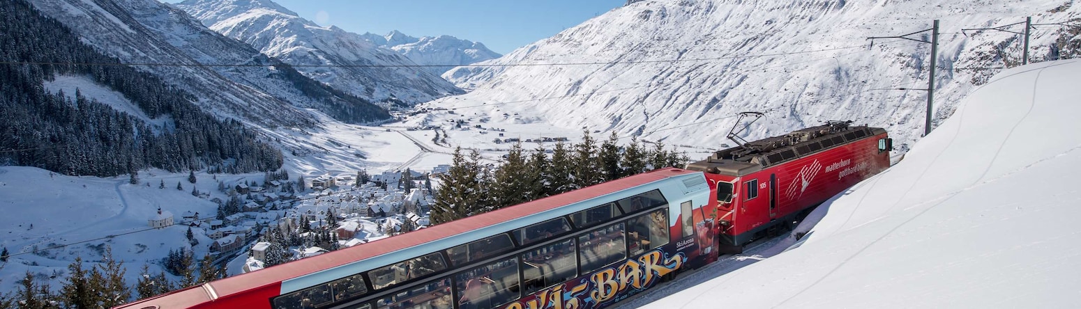Radisson Blu Hotel, Reussen Andermatt - Apres Ski Train