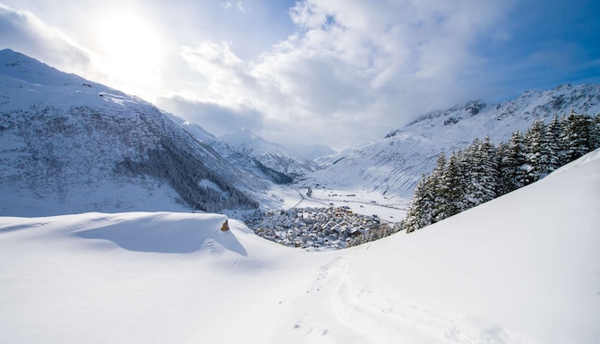 Radisson Blu Hotel Reussen, Andermatt - Andermatt im Winter