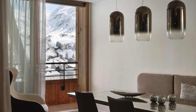 Radisson Blu Hotel, Reussen Andermatt - 2 Bedroom Deluxe Residence - Mountain View