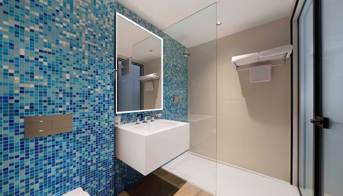 Radisson Blu Hotel, Riyadh Al Sahafa - حمام غرفة الضيوف
