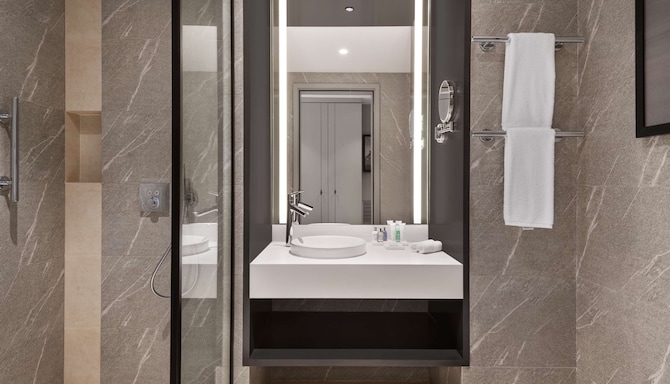 Radisson Blu Hotel, Riyadh Convention & Exhibition Center - Standard Room bathroom