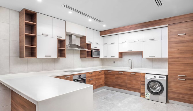 Radisson Blu Hotel, Riyadh Qurtuba - Villa - fully equipped kitchen