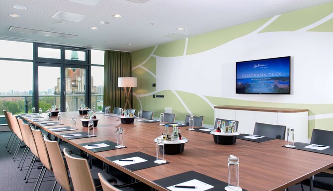 Radisson Blu Hotel, Rostock - Panorama-Deck