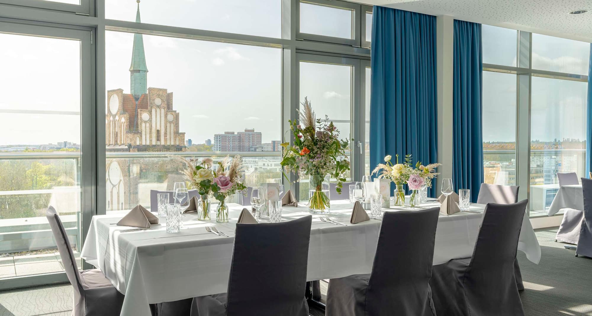 Radisson Blu Hotel, Rostock - Bröllopsdukning