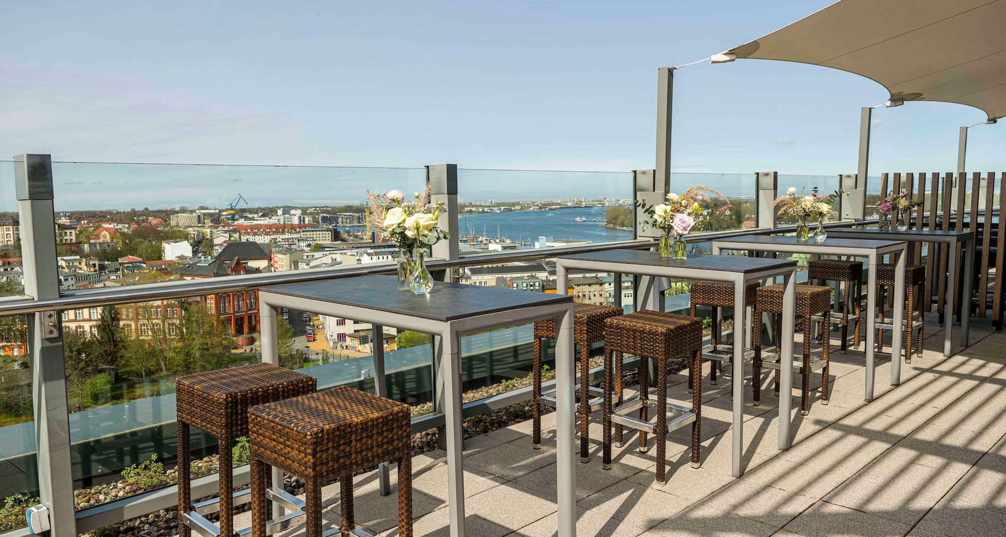 Radisson Blu Hotel, Rostock - Utomhusterrass