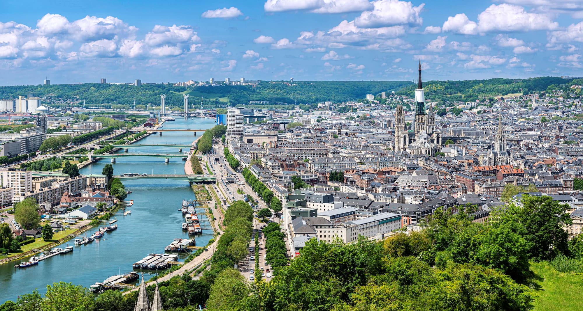 Radisson Blu Hotel, Rouen Centre - City view