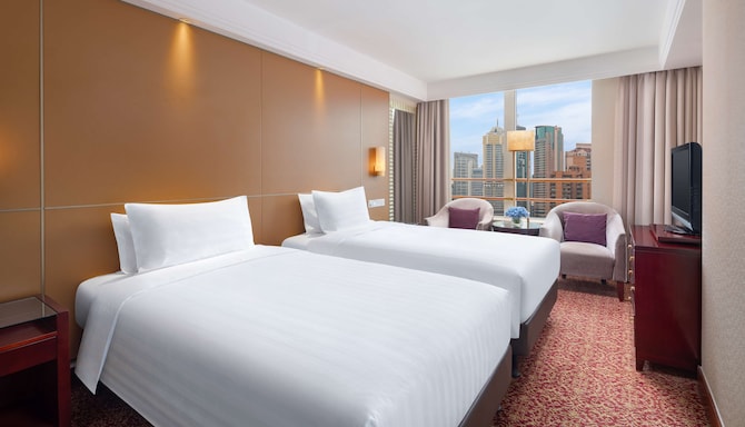 Radisson Blu Hotel, Shanghai New World - Junior Suite Twim Room