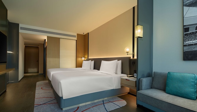 Radisson Blu Hotel, Shanghai Stadium - Deluxe Room Twin bed
