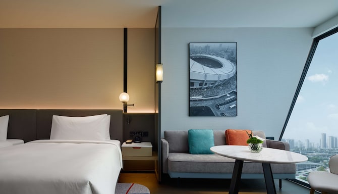 Radisson Blu Hotel, Shanghai Stadium - Deluxe Room Twin bed