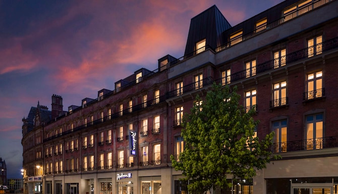 Radisson Blu Hotel, Sheffield - Façade - Pinstone Street