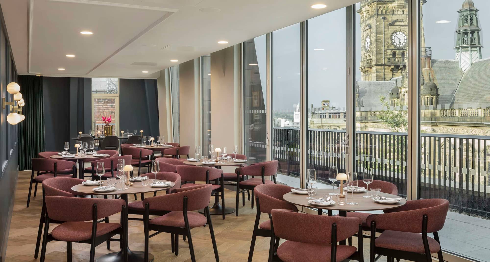 Radisson Blu Hotel, Sheffield - The Rooftop semi-private dining area