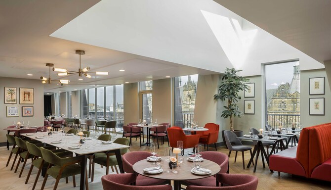 Radisson Blu Hotel, Sheffield - The Rooftop restaurant