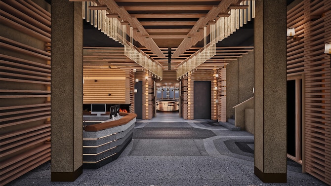 Radisson Blu Hotel, Sinaia Cota 1400 - Lobby main entrance
