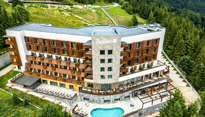 Radisson Blu Hotel, Sinaia Cota 1400 - Vista para o exterior