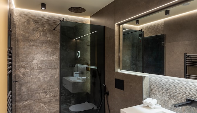 Radisson Blu Hotel, Sinaia Cota 1400 - Standard Mountain View Bathroom