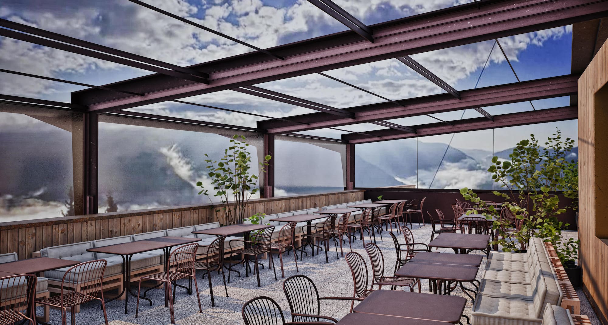 Radisson Blu Hotel, Sinaia Cota 1400 - COCON Restaurants terrace