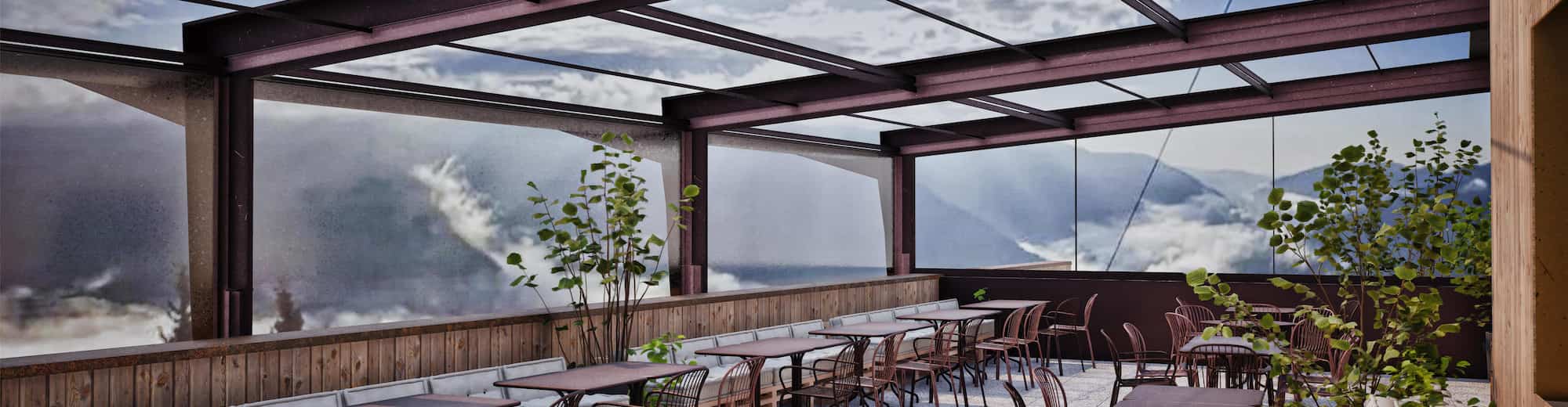 Radisson Blu Hotel, Sinaia Cota 1400 - COCON Restaurants terrace