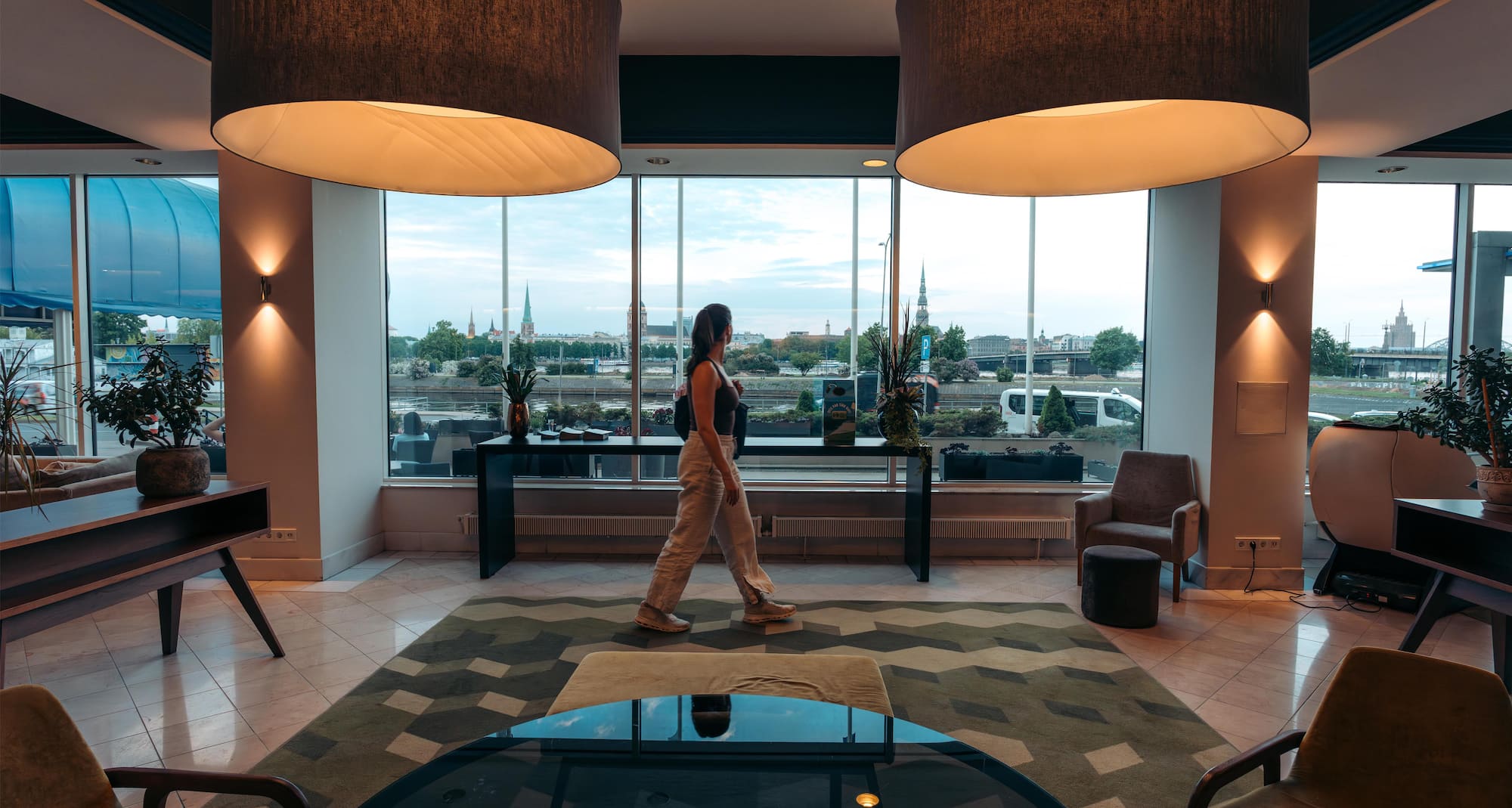 Radisson Blu Hotel & Spa, Daugava Riga - Lobbyansicht