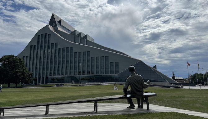 Radisson Blu Hotel and Spa, Daugava Riga - National Library of Latvia