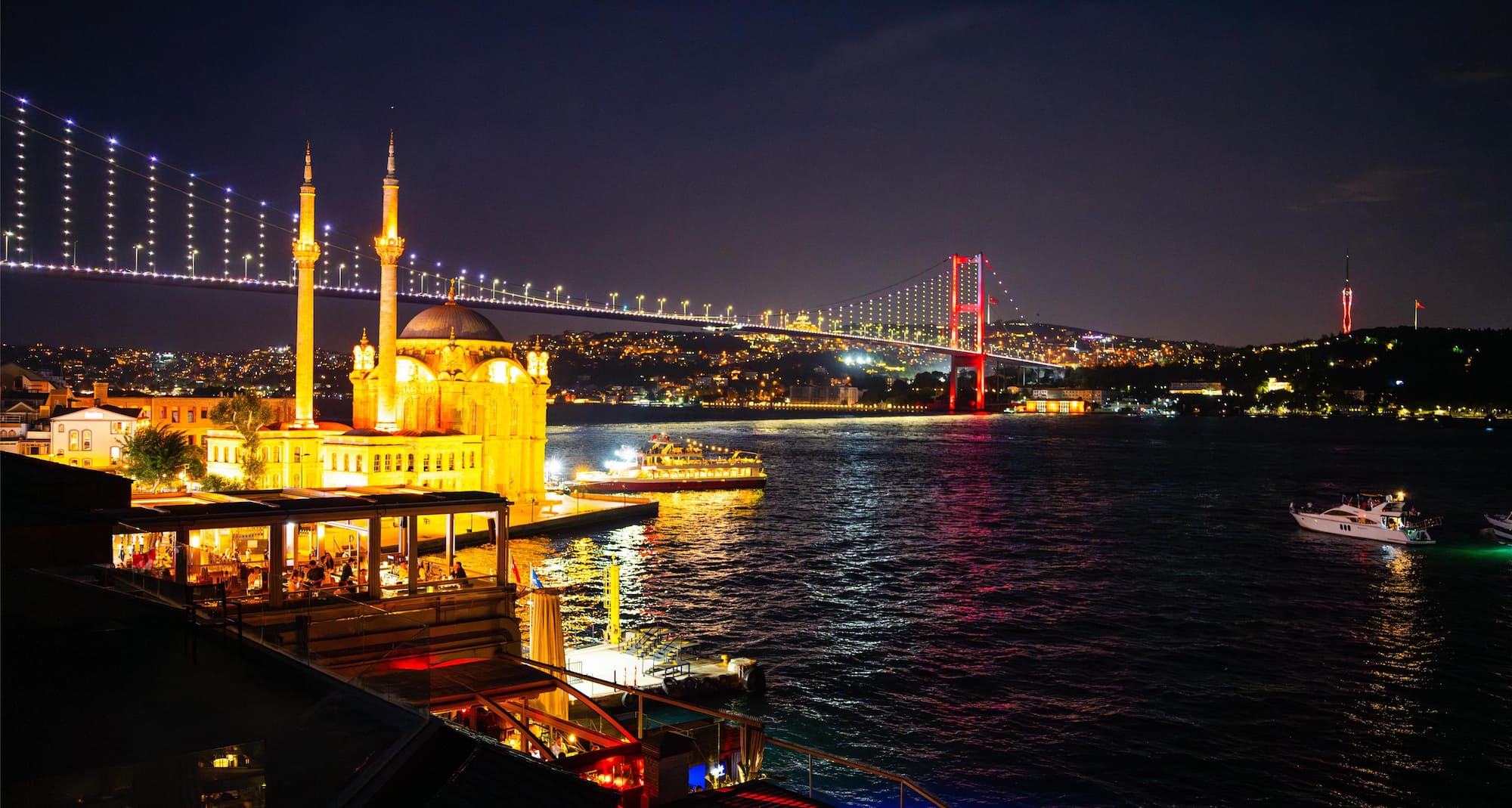 Radisson Blu Hotel and Spa, Istanbul Tuzla - Bosphorus at Night