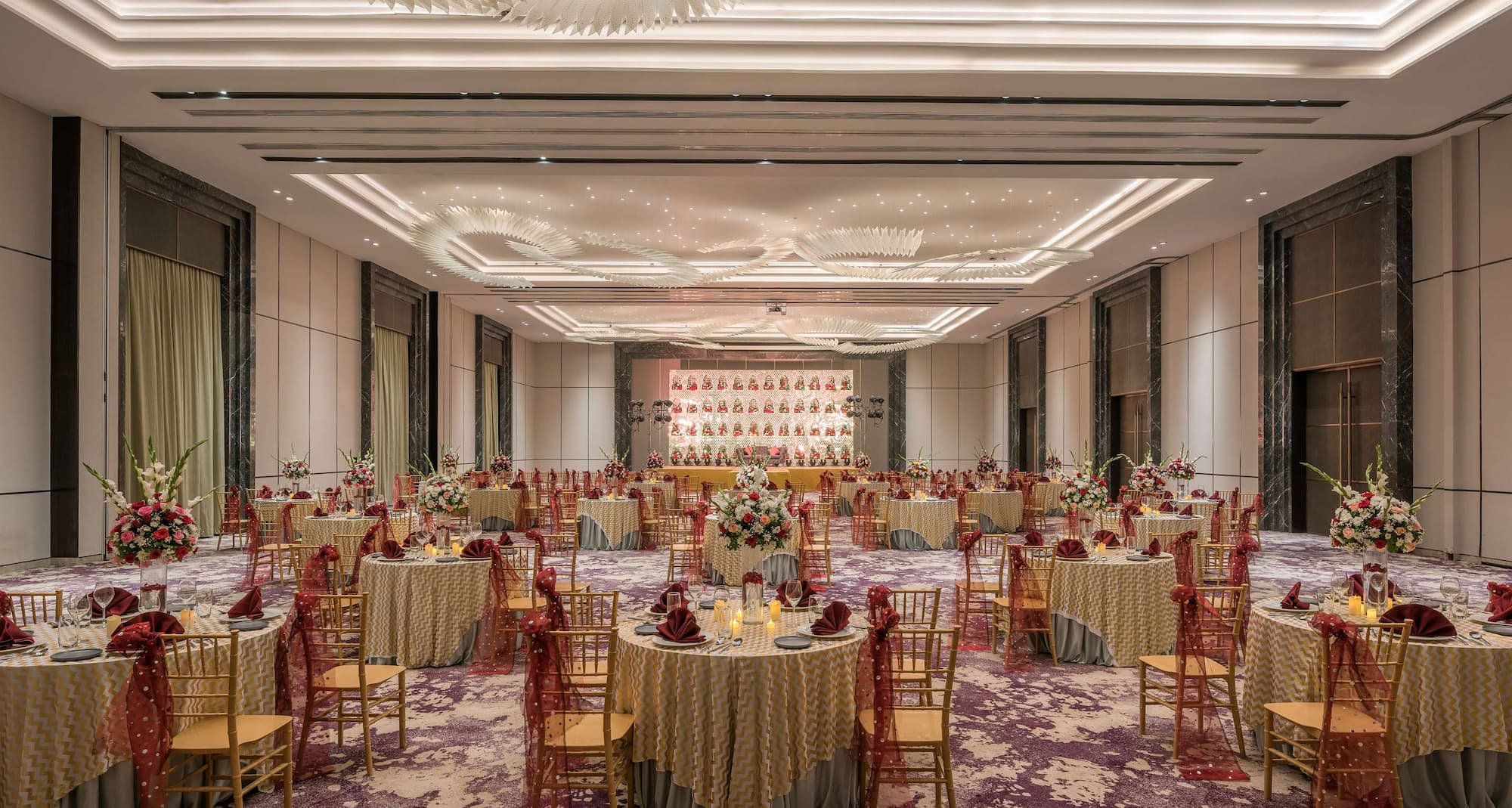 Radisson Blu Hotel & Spa, Nashik - Ballroom Godavari Wedding set up