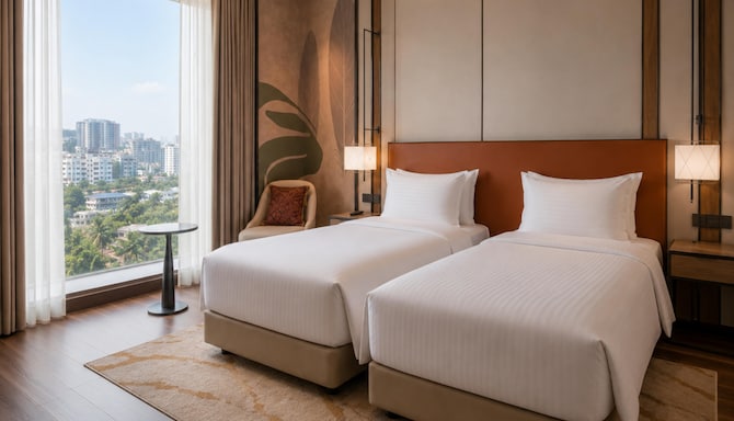 Radisson Blu Hotel & Spa, Nashik - Superior Twin Room with Pool View