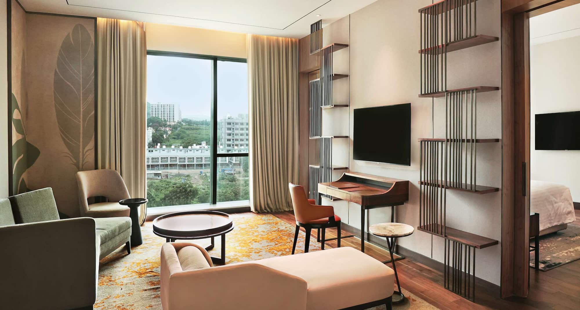 Radisson Blu Hotel & Spa, Nashik - Deluxe Suite Living Room