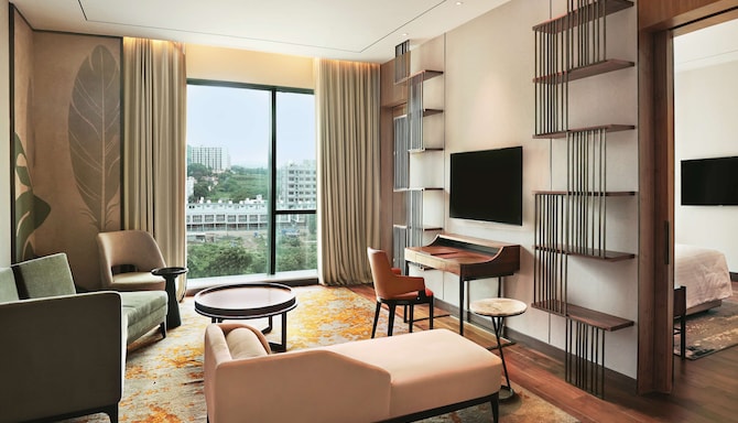 Radisson Blu Hotel & Spa, Nashik - Deluxe Suite Living Room