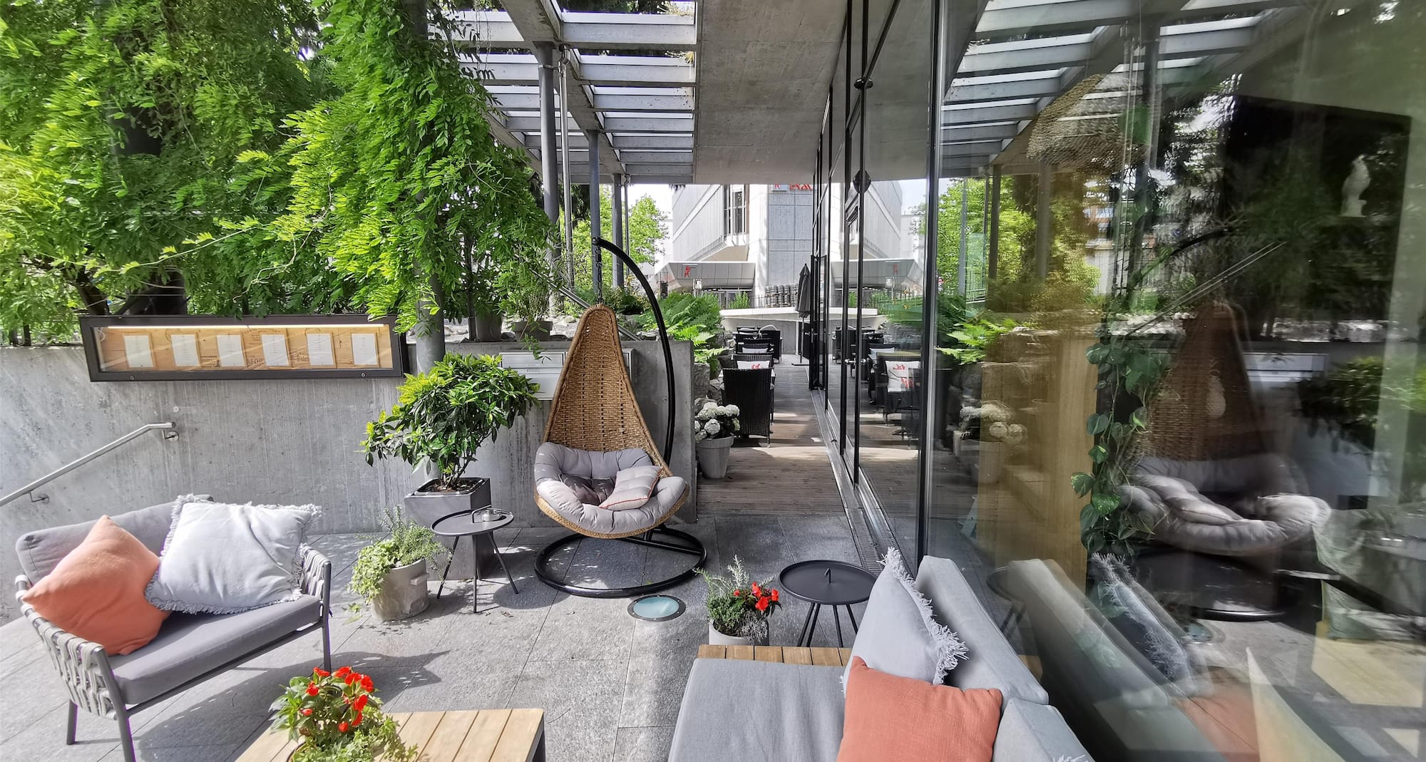 Radisson Blu Hotel, St. Gallen - Terrasse