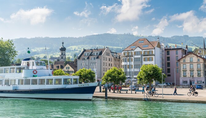 Radisson Blu Hotel, St. Gallen - Ship at Rorschach Harbor