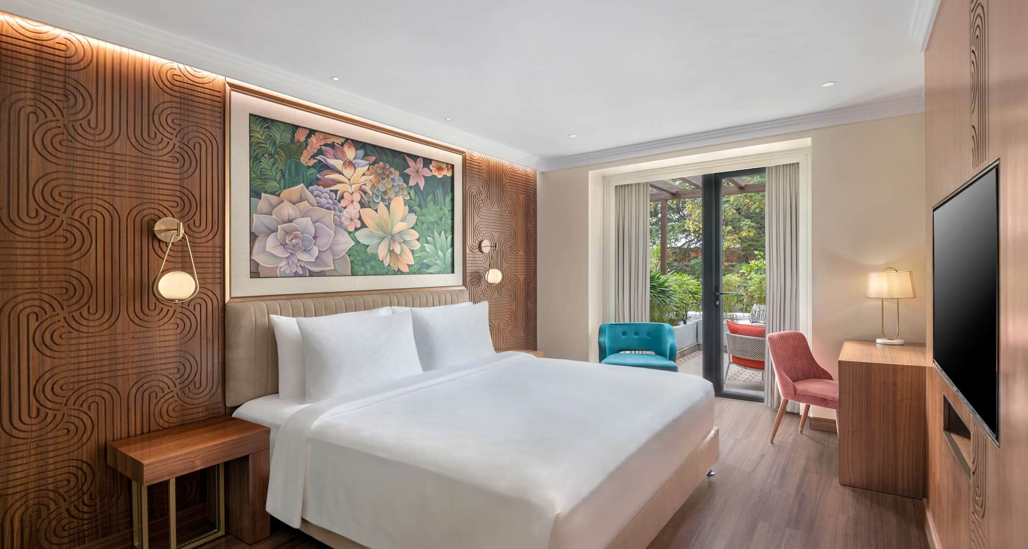 Radisson Blu Hotel GRT Chennai - Business Class Room with balcony & garden