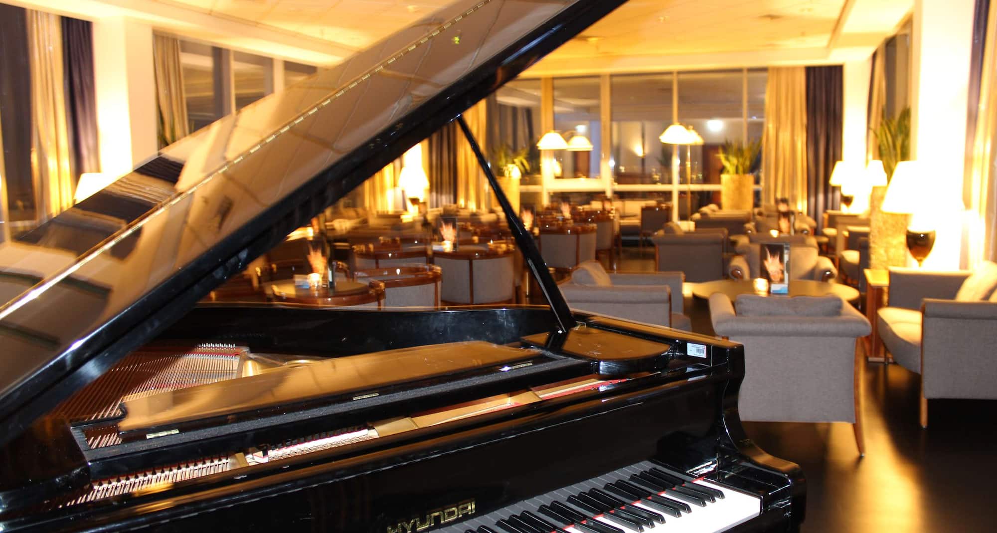Radisson Blu Hotel, Szczecin - Copernicus Bar Piano Wing Blurry Image