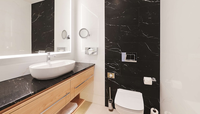 Radisson Blu Hotel, Szczecin - Junior Suite high floor (9th floor) bathroom