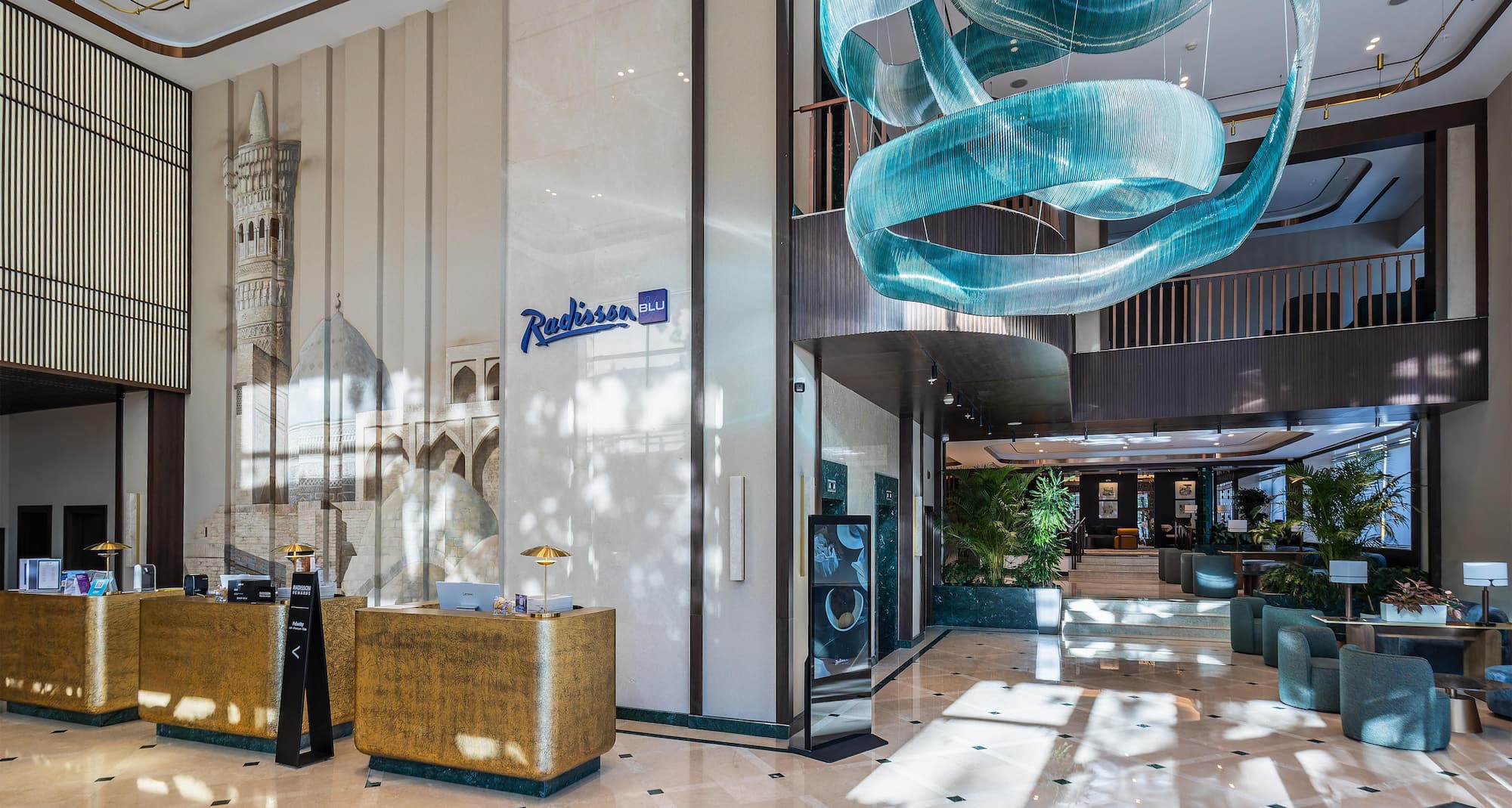 Radisson Blu Hotel, Tashkent - 接待