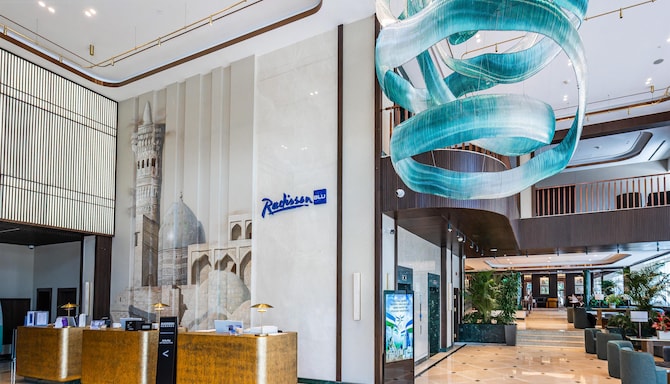 Radisson Blu Hotel, Tashkent - Ontvangst