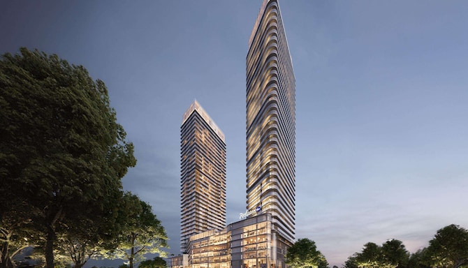 Radisson Blu Hotel, Tbilisi Central Park Towers - Exterior