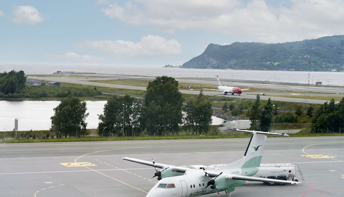 Radisson Blu Hotel, Trondheim Airport - Premium Room - Runaway and Fjord View