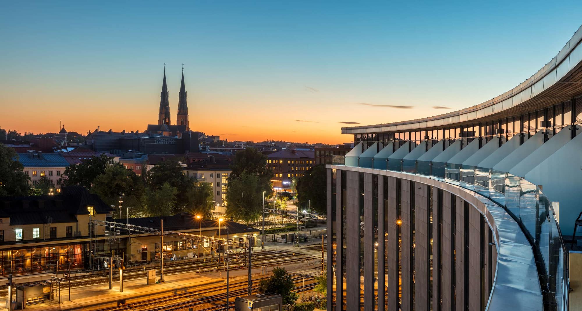 Radisson Blu Hotel, Uppsala - City view from property