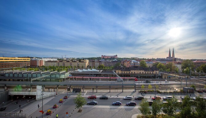 Radisson Blu Hotel, Uppsala – Järnvägsstation