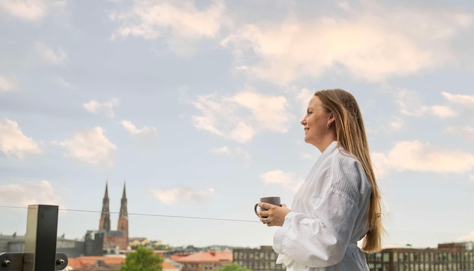 Radisson Blu Hotel, Uppsala - View from suite balcony