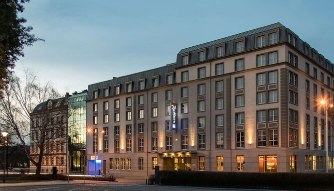 Radisson Blu Hotel, Wroclaw - Front