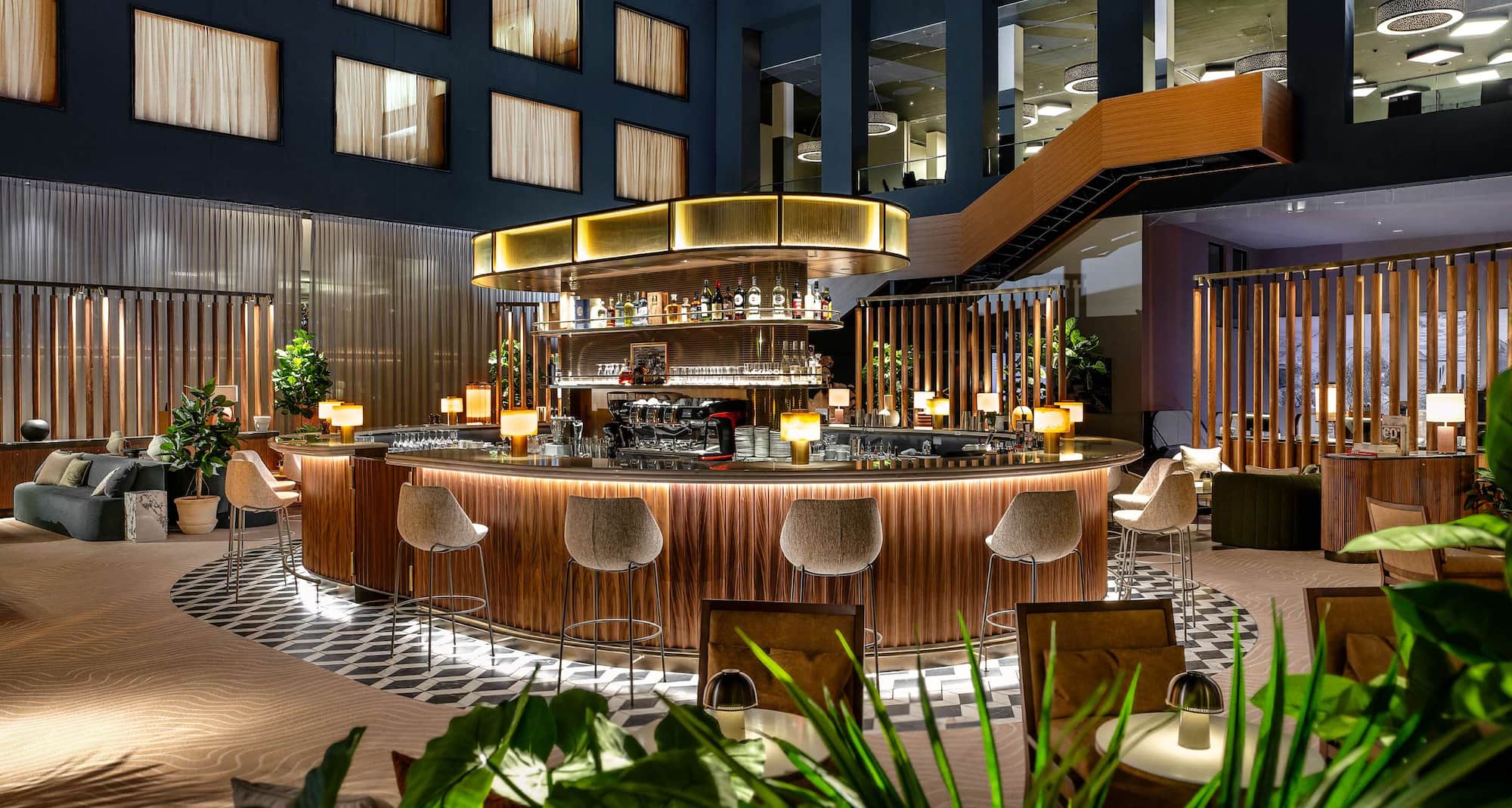 Radisson Blu Hotel, Zurich Airport - Radisson Blu Hotel Zurich Airport Atrium Bar Lounge