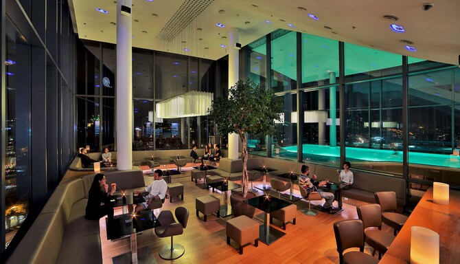 فندق Radisson Blu Iveria Hotel, Tbilisi City Centre - بار Oxygen Bar