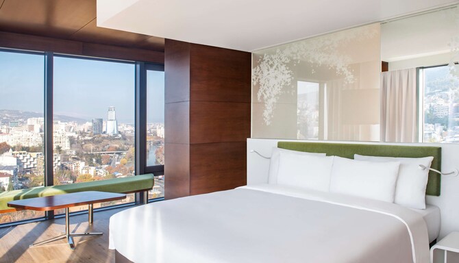 Radisson Blu Iveria Hotel, Tbilisi City Centre - Premium room with panoramic city view