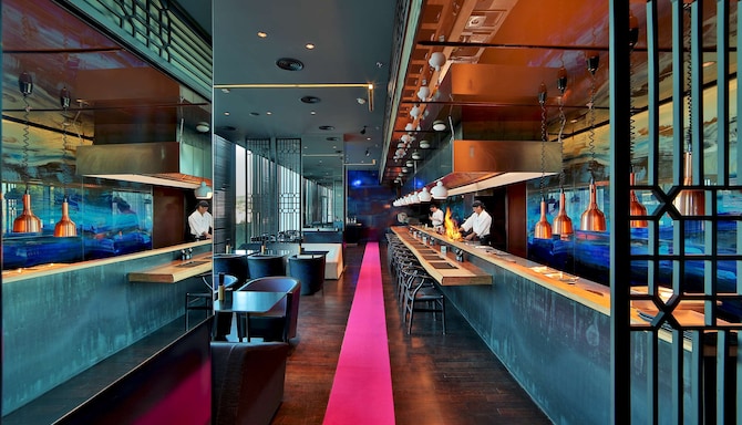 فندق Radisson Blu Iveria Hotel, Tbilisi City Centre - مطعم Umami