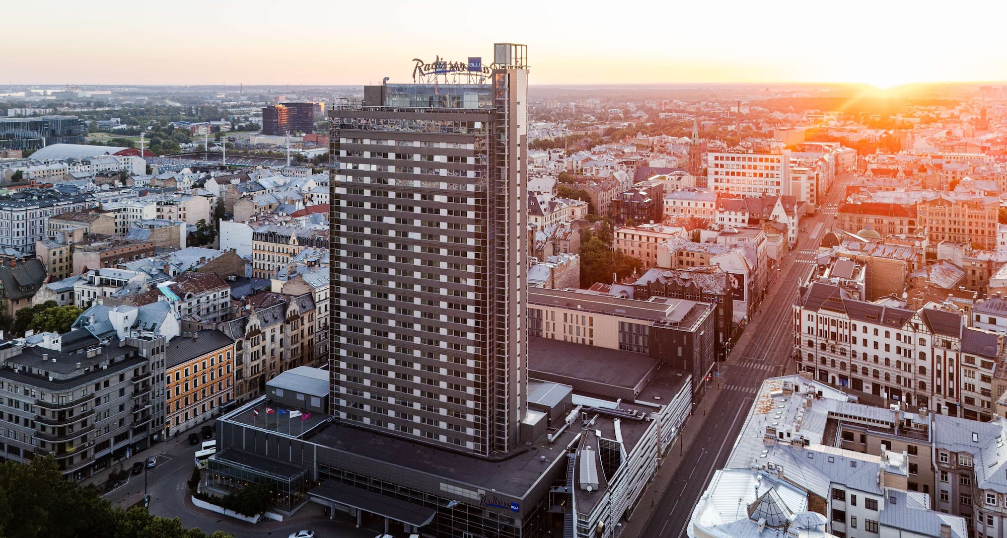 Radisson Blu Latvija Conference & Spa Hotel, Riga - Radisson Blu Latvija Riga panorama