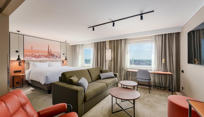 Radisson Blu Latvija Conference & Spa Hotel, Riga - Junior Suite view
