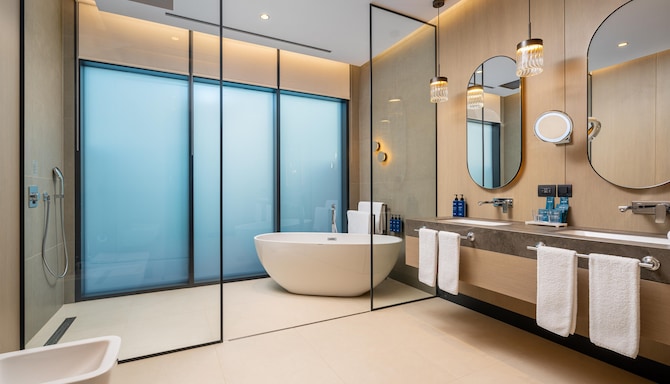Radisson Blu Leogrand Hotel, Chisinau - Presidential Suite with Terrace - Bathroom