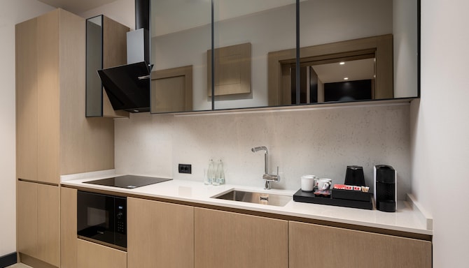 Radisson Blu Leogrand Hotel, Chisinau - Presidential Suite with Terrace - Kitchenette