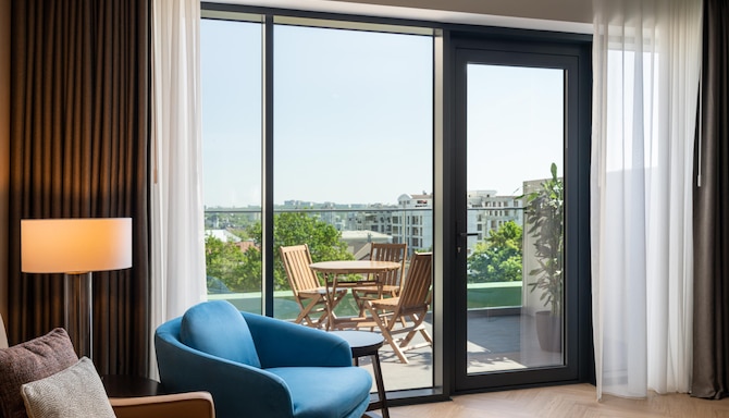 Radisson Blu Leogrand Hotel, Chisinau - Suite with Terrace - View